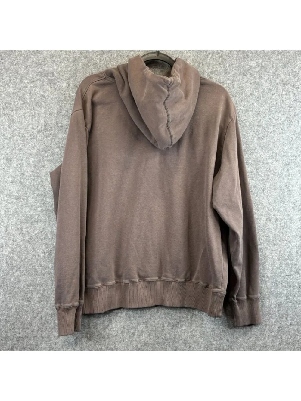 The North Face Mens XL Brown Pullover Hoodie w Logo Graphic Hooded Sweatshirt